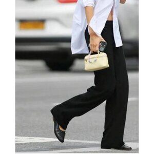 Mansur Gavriel Black Minimalist Loafers